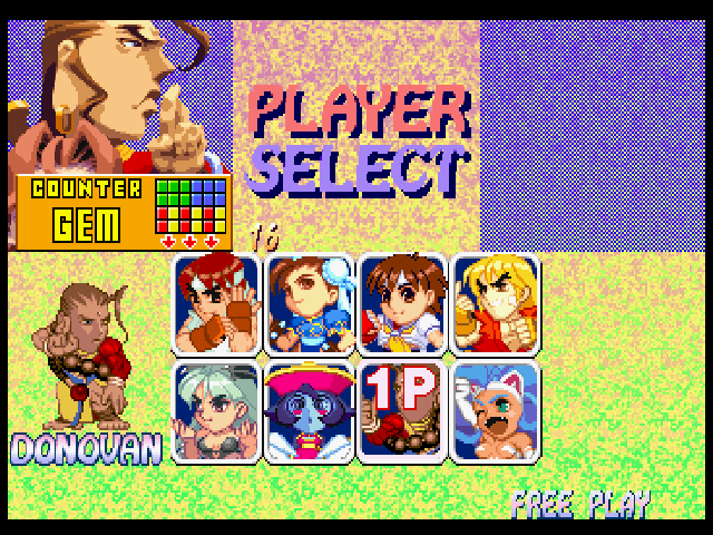 Super Puzzle Fighter II Turbo screenshot 3 for Sega Saturn
